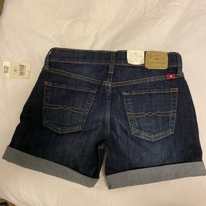Blue jeans shorts